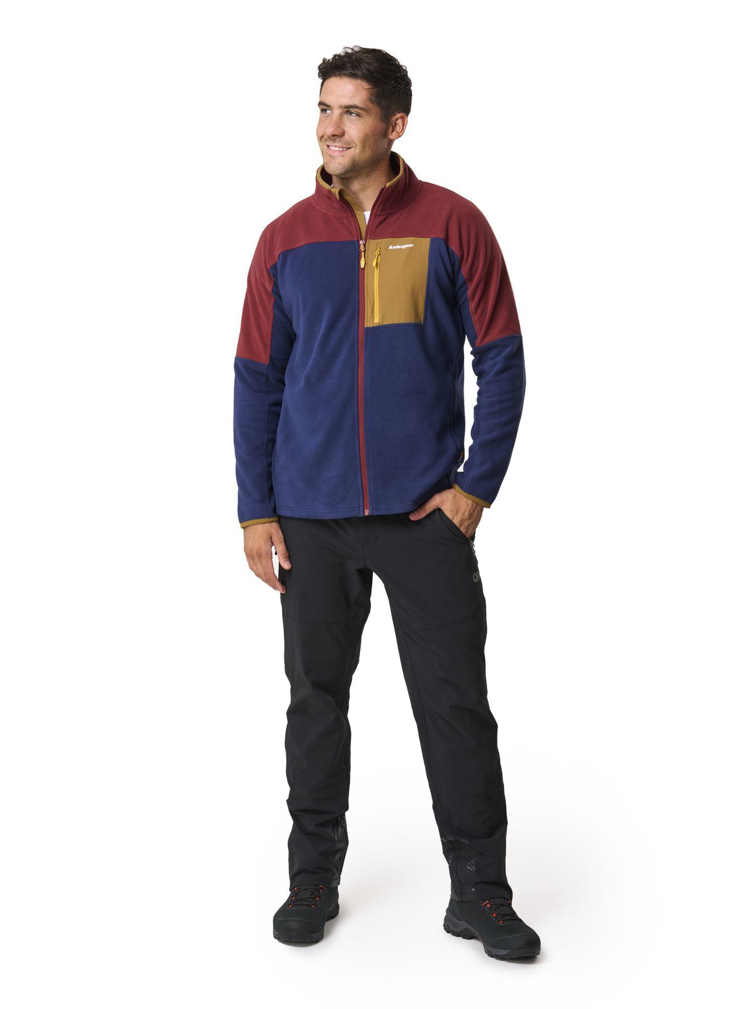 Polar Andesgear Hombre New Maihue Fullzip - Azul-0