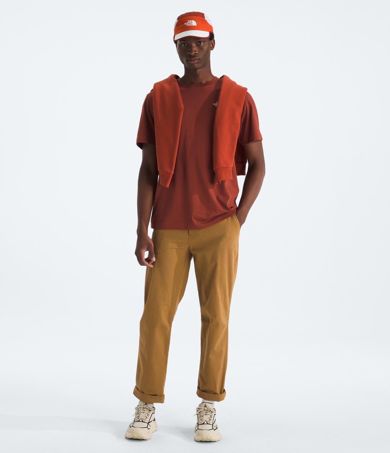 Polera Evolution Emb Short Sleeve Tee Hombre Rojo-2