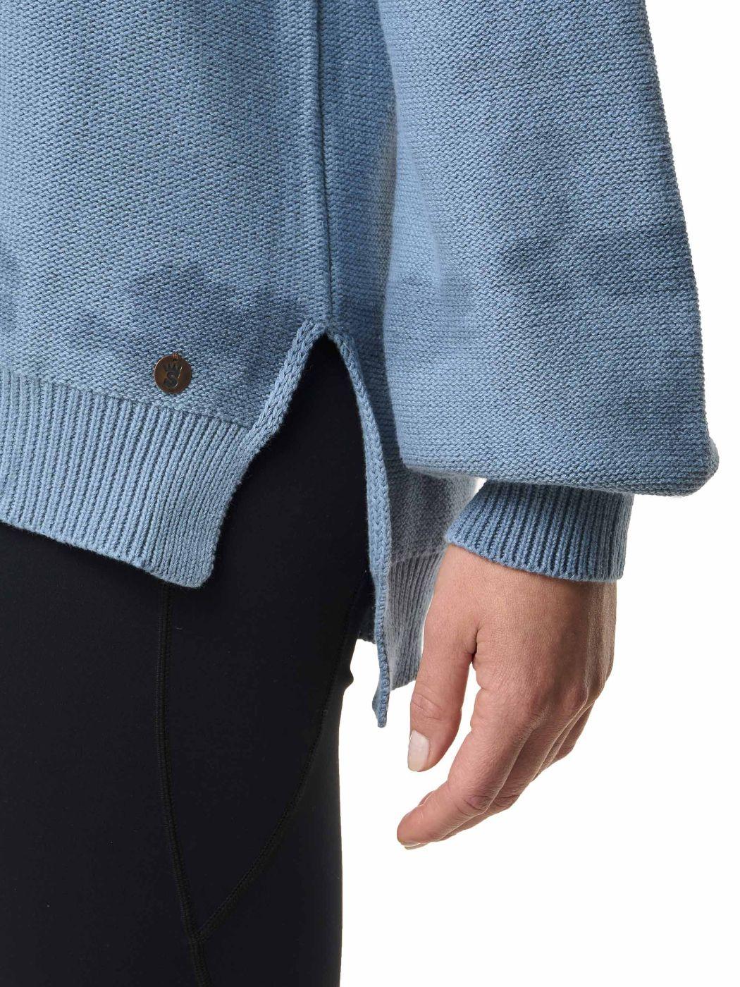 Chaleco Stoked Mujer Glow Azul-5