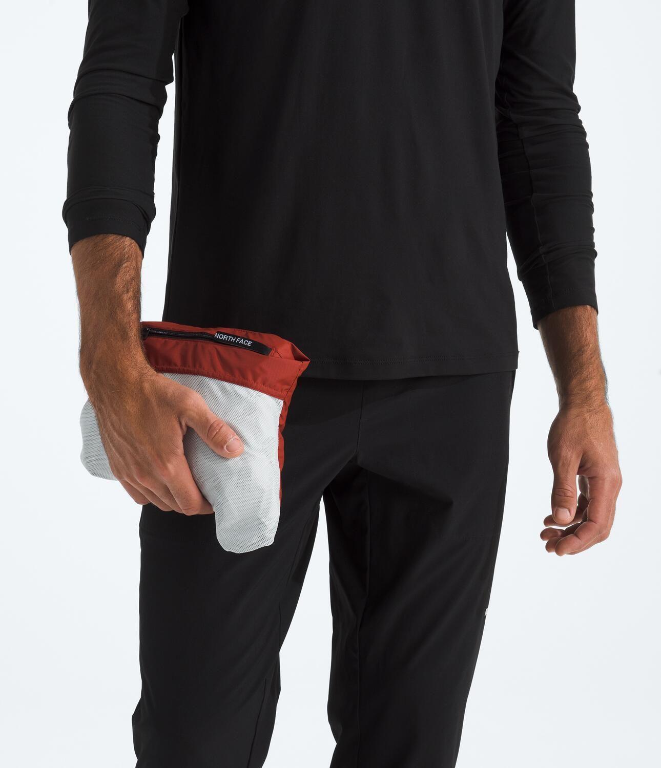 Chaqueta Impermeable Alta Vista Hombre Rojo-5