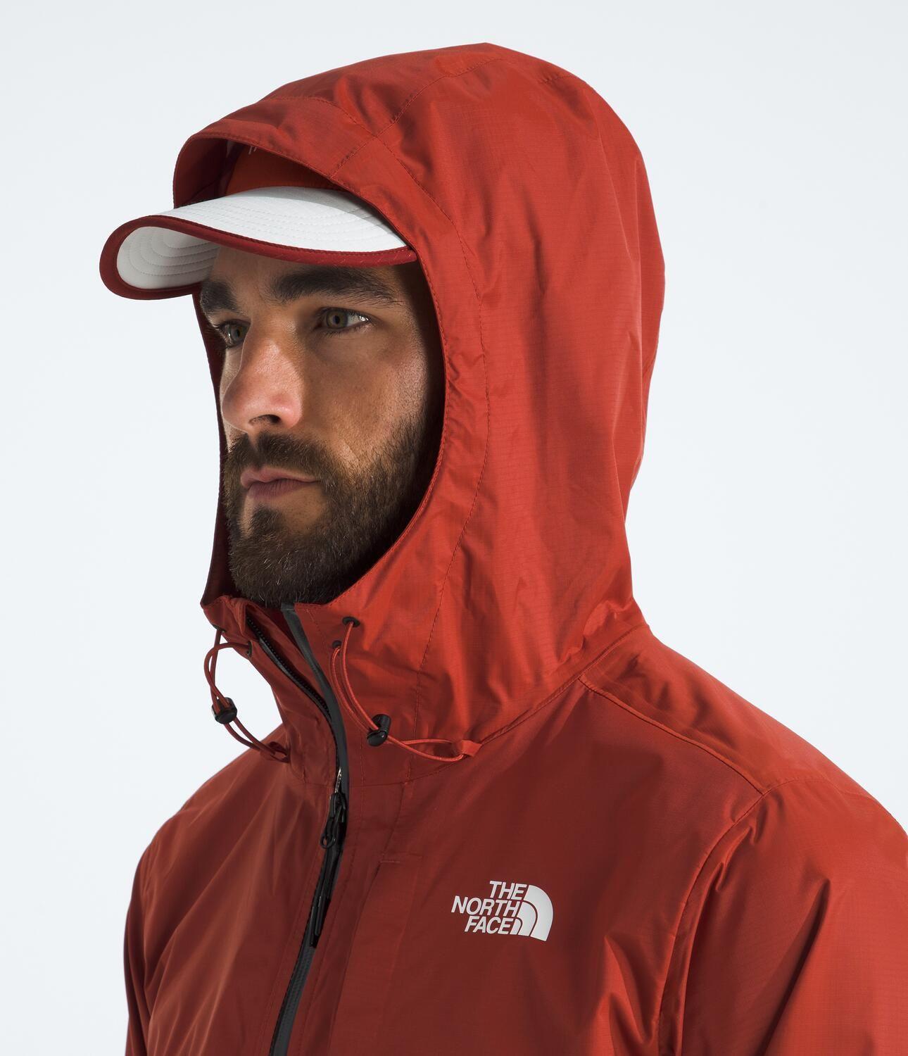 Chaqueta Impermeable Alta Vista Hombre Rojo-6