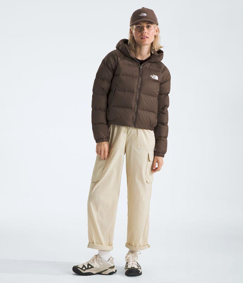 Chaqueta The North Face Mujer De Pluma Hydrenalite Down Hoodie Café-2