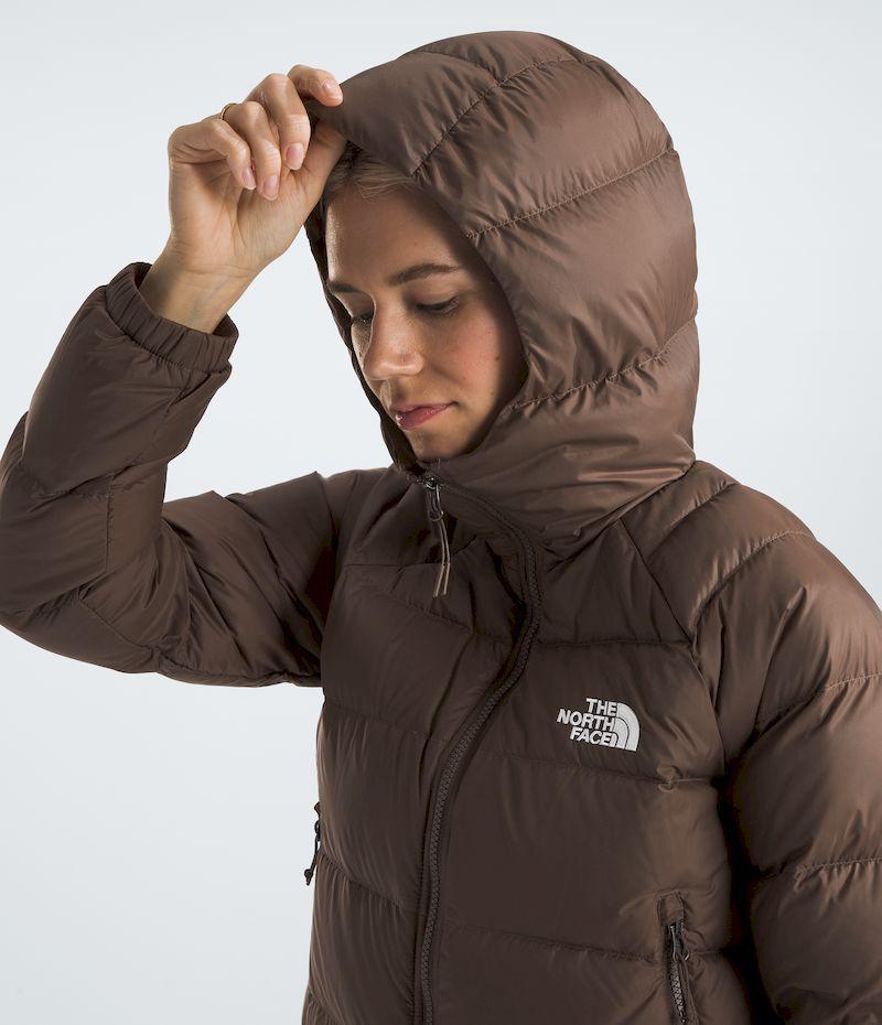 Chaqueta The North Face Mujer De Pluma Hydrenalite Down Hoodie Café-4