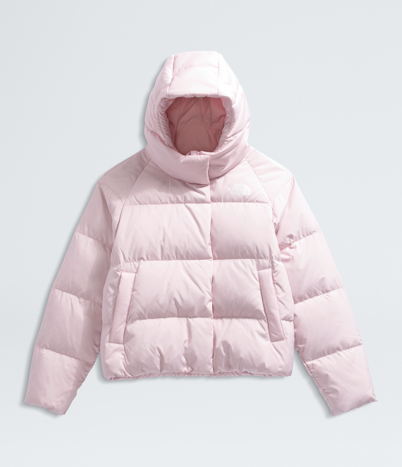 Chaqueta North Down Hooded Jacket Niña Rosado-7