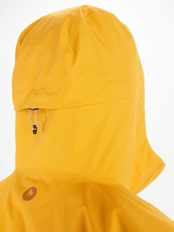 Chaqueta Marmot Hombre Impermeable Minimalist Gtx Amarillo-4