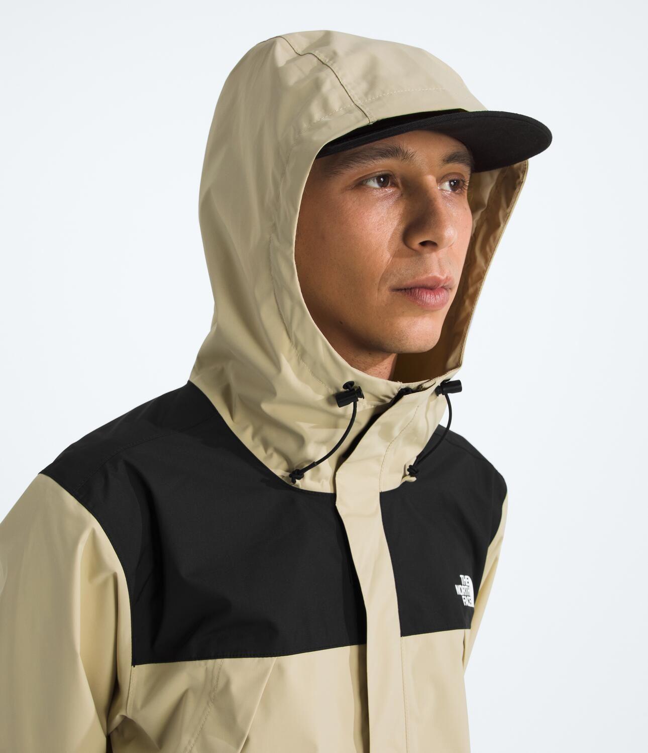 Chaqueta Impermeable Antora Hombre Café Claro-5