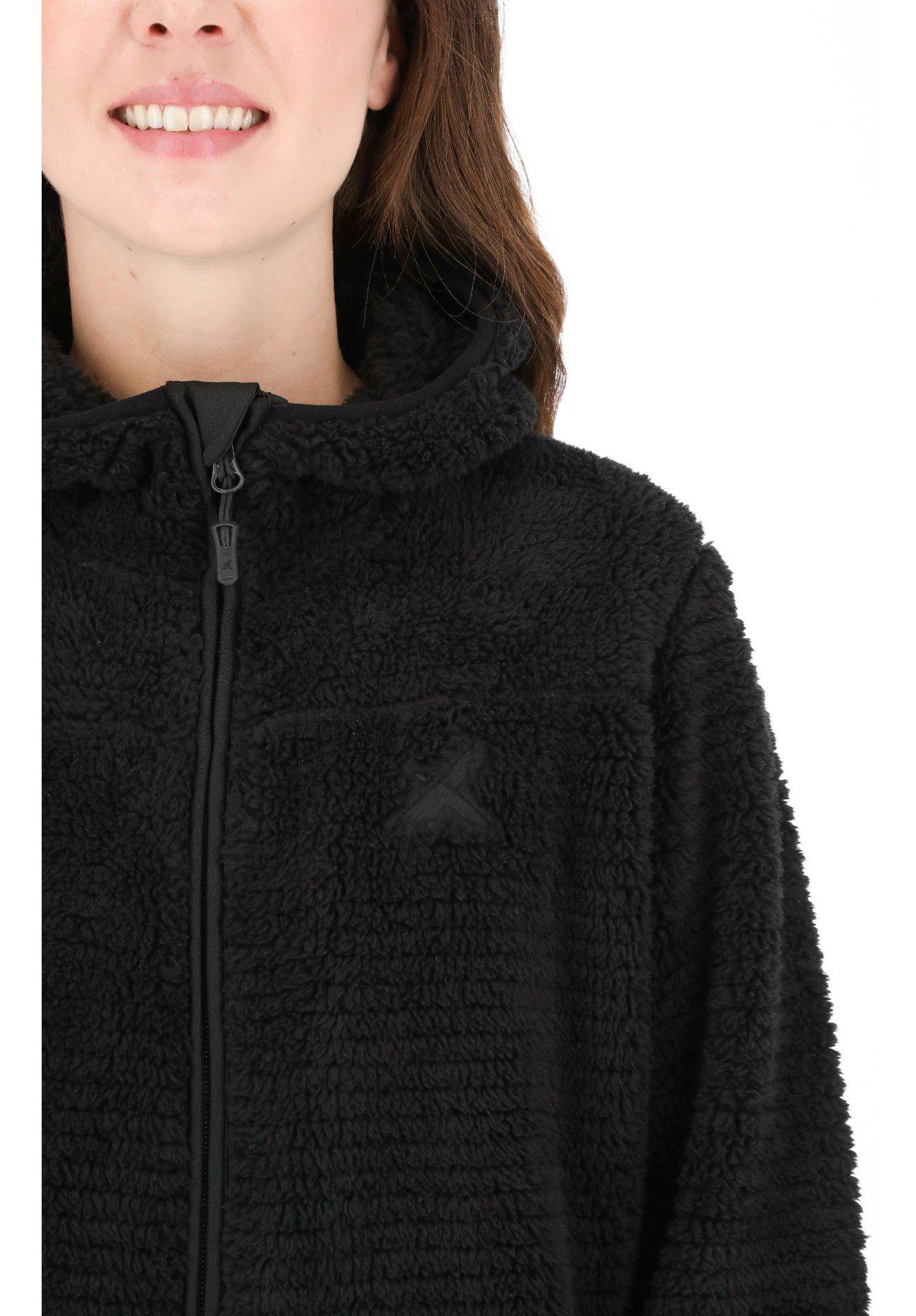 Polar Andesgear Mujer Reciclado Puelo Shaggy Negro-3