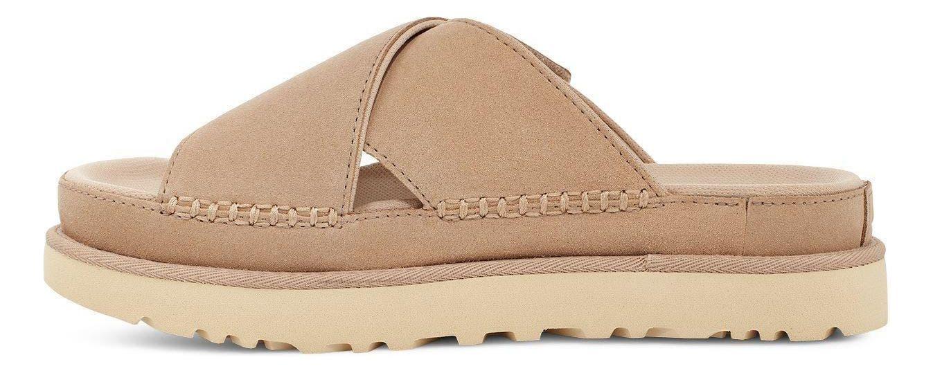 Sandalia UGG Mujer Goldenstar Cross Beige-2