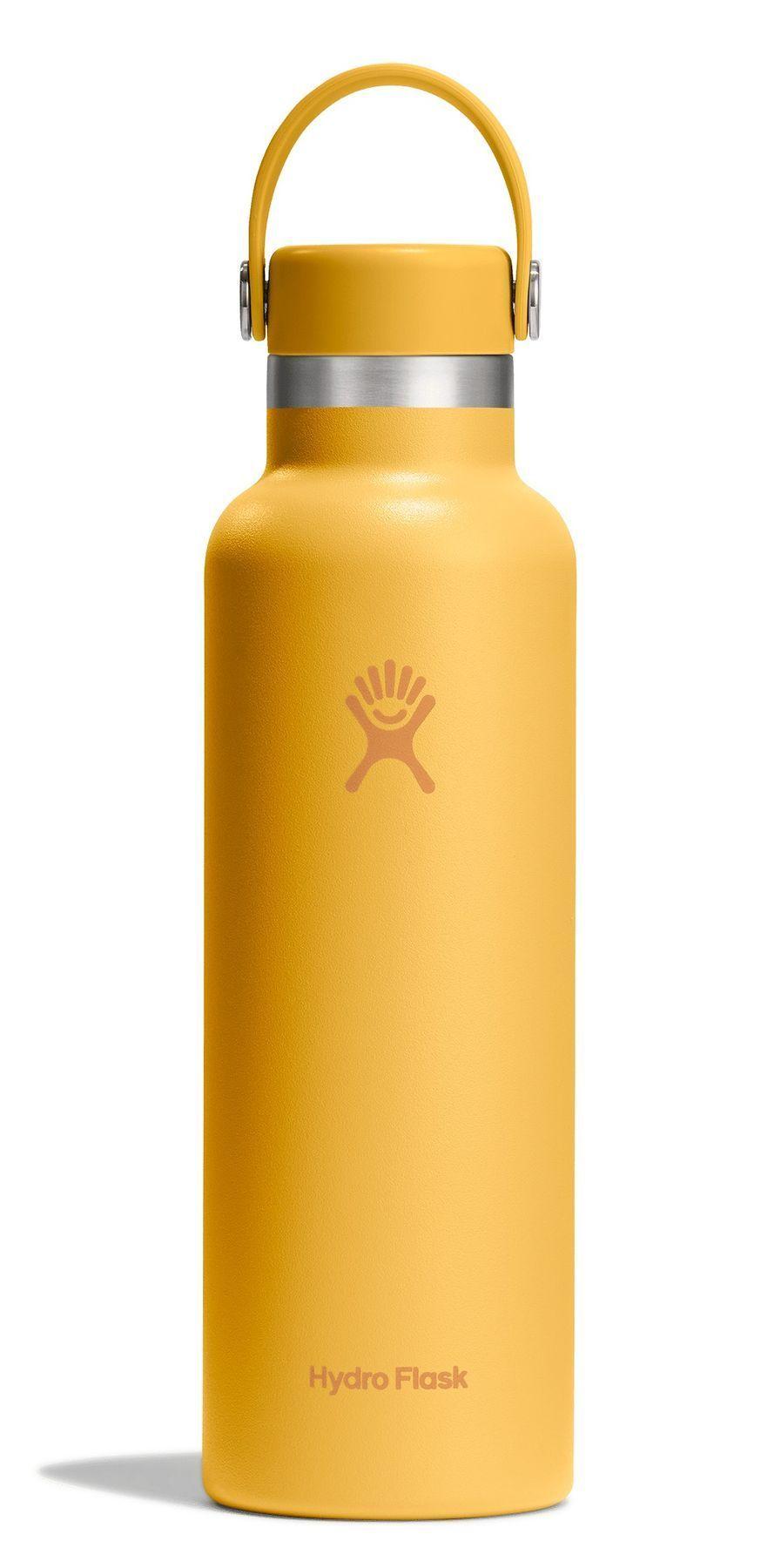 Botella Hydroflask Unisex Boca Standard Con Bombilla Flex 621Ml Amarillo-0