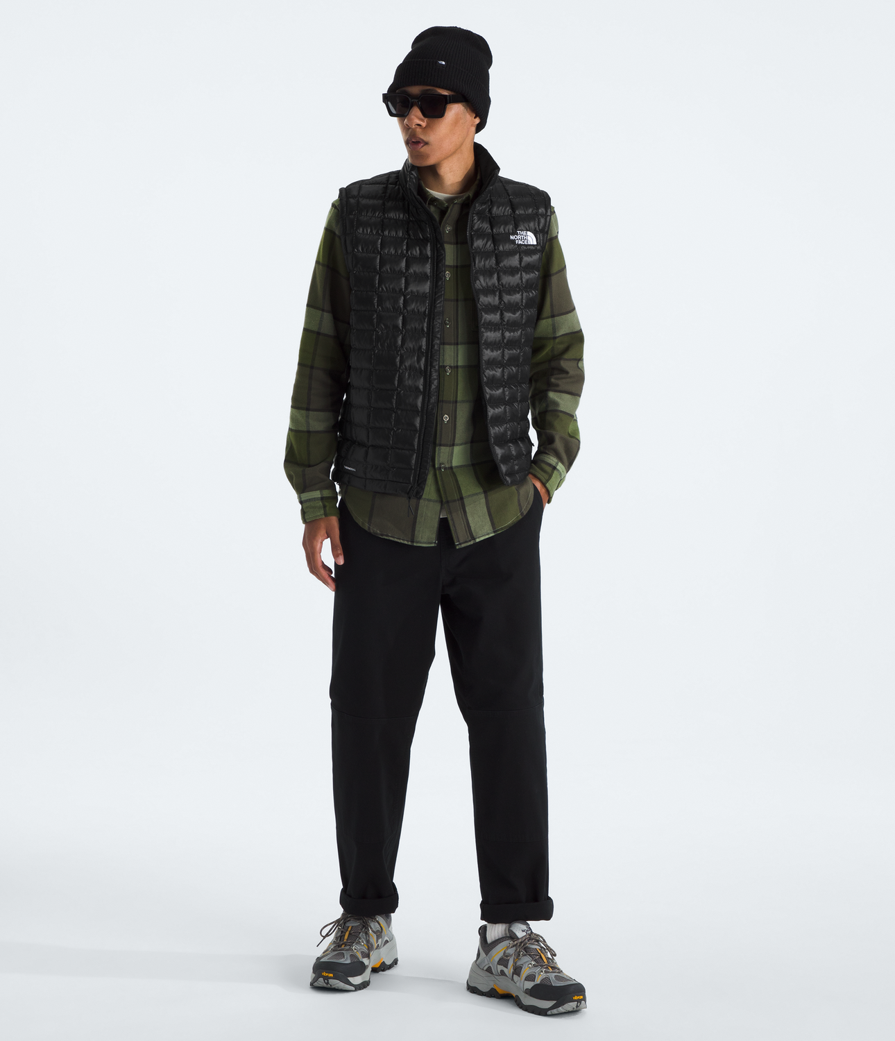 Chaqueta Thermoball Vest Hombre Negro-2