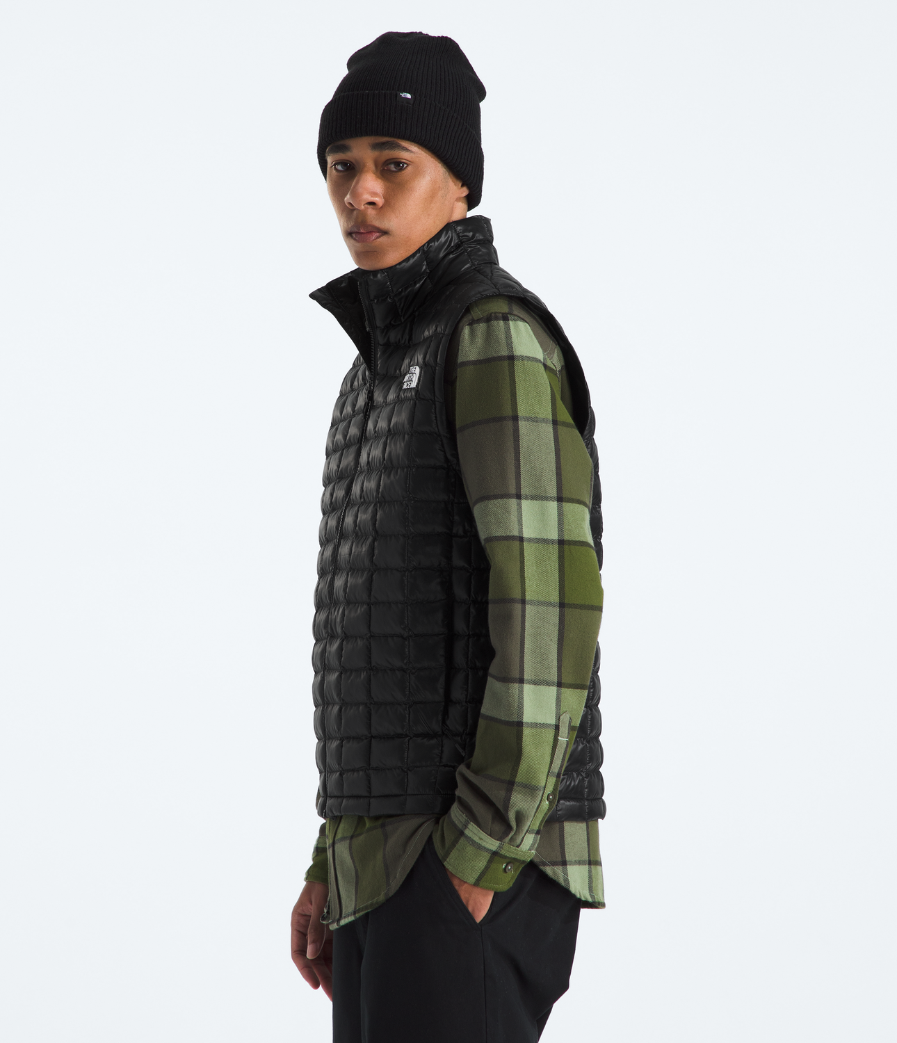 Chaqueta Thermoball Vest Hombre Negro-3