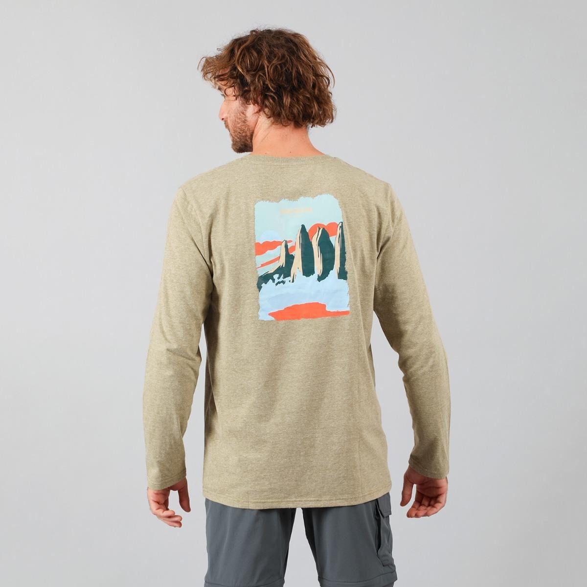 Polera Andesgear Hombre Cumbres Beige-1