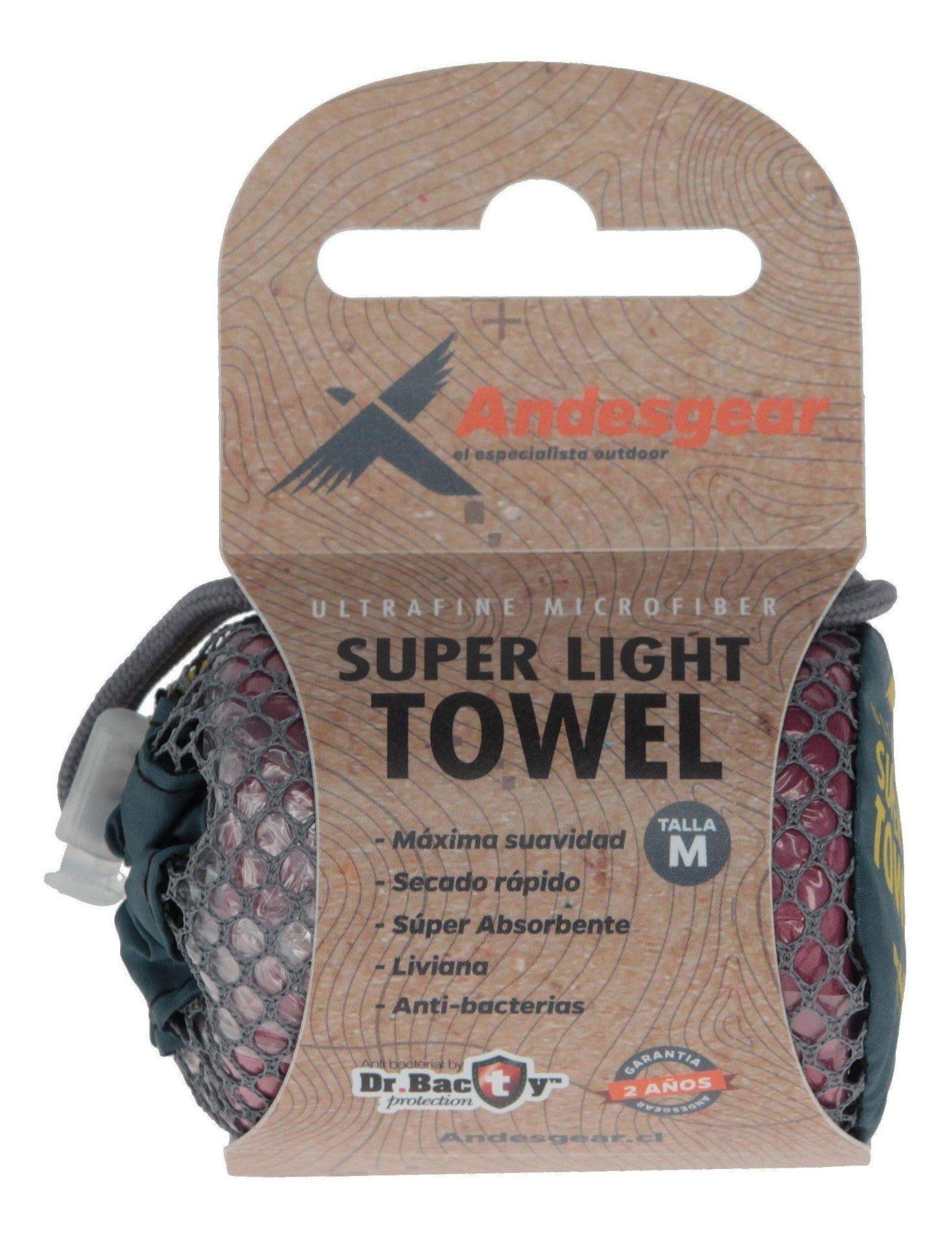 Toalla Andesgear Unisex Super Ligth Towel Morado-2