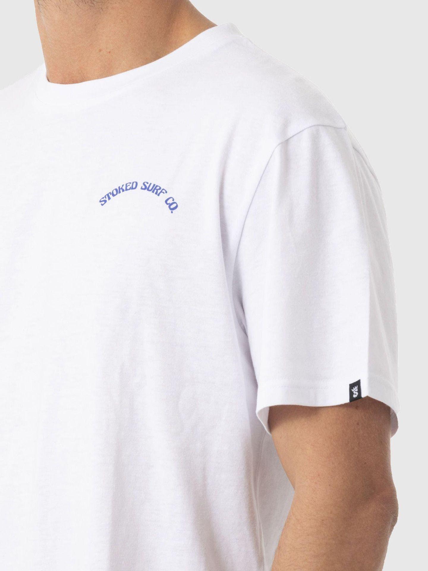 Polera Stoked Hombre Punta Lobos Reciclada Blanco-3