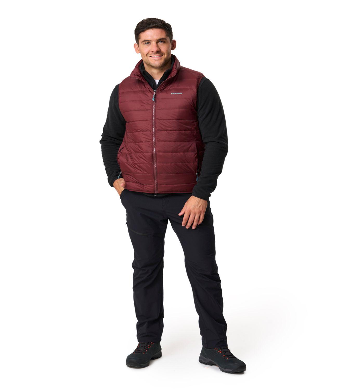 Chaqueta Andesgear Hombre Coinco Vest Rojo-5