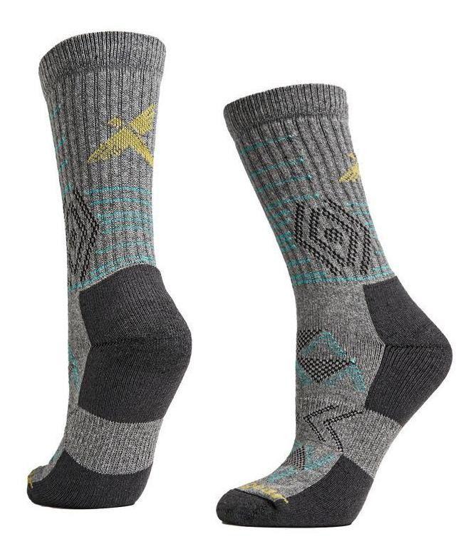 Calcetin Andesgear Unisex Hiking Mid Crew Gris-0