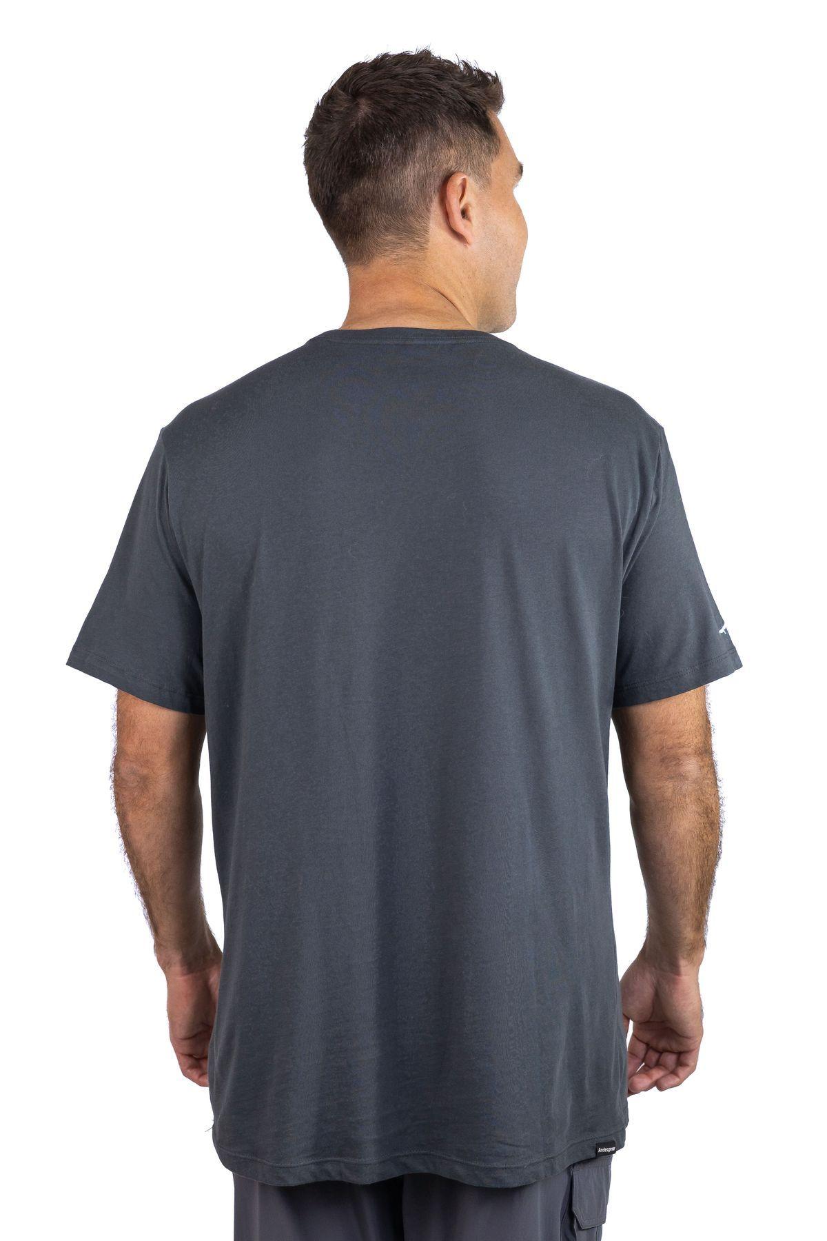 Polera Andesgear Hombre Logo Gris-2
