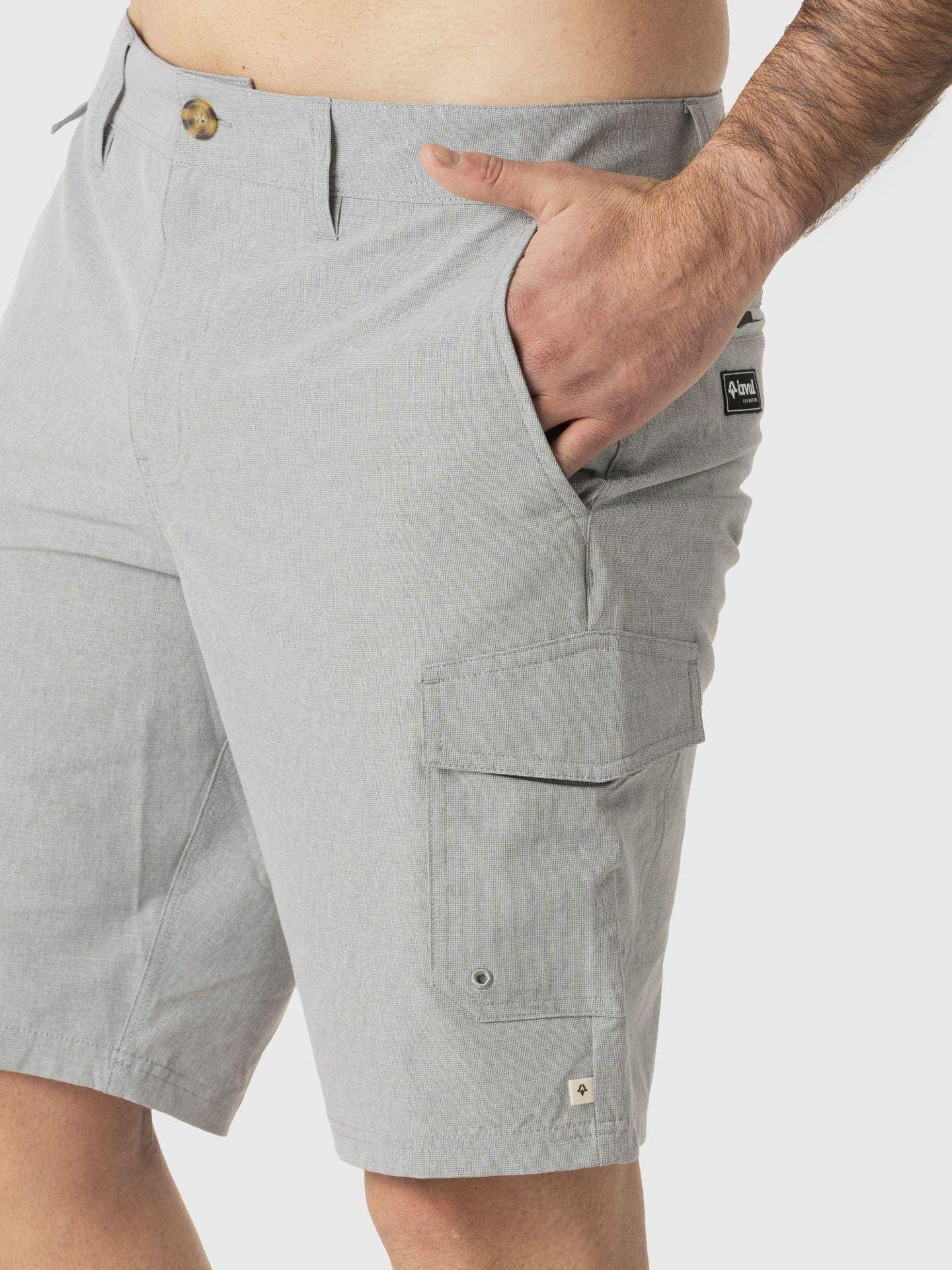Short Kivül Hombre Hybrid Gris-4