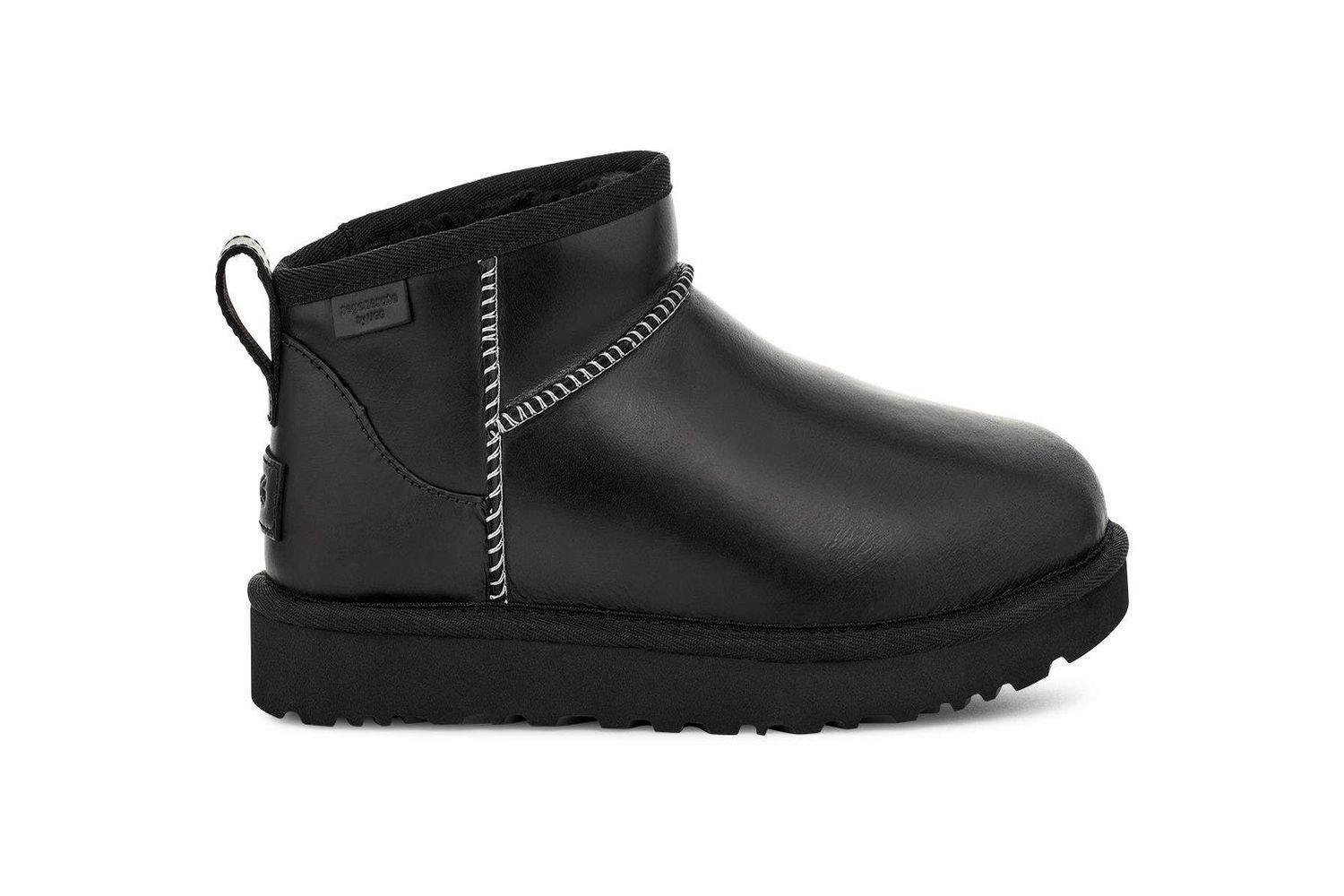 Botas Mujer UGG Classic Ultra Mini Regen Negro-0