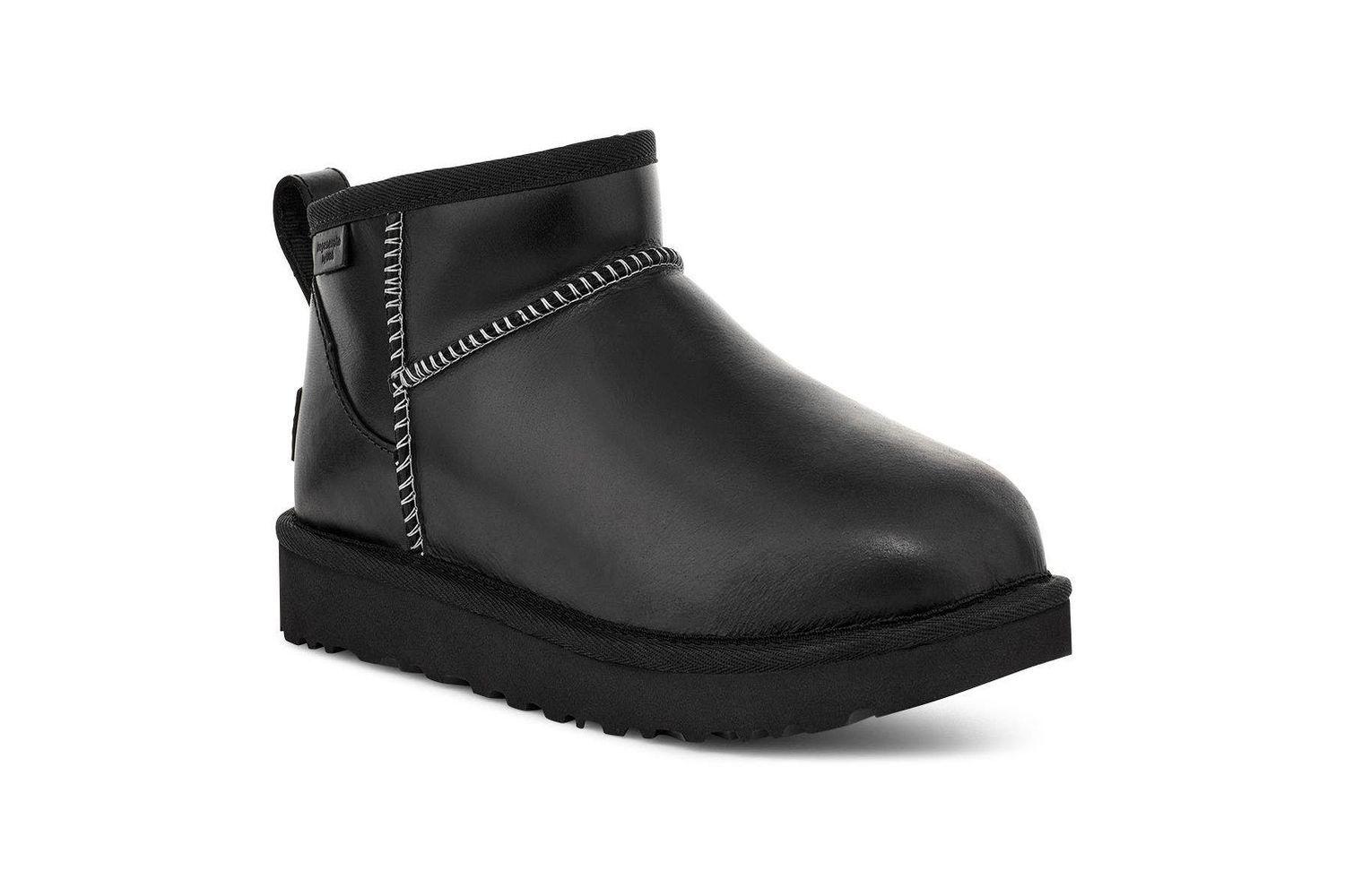 Botas Mujer UGG Classic Ultra Mini Regen Negro-1