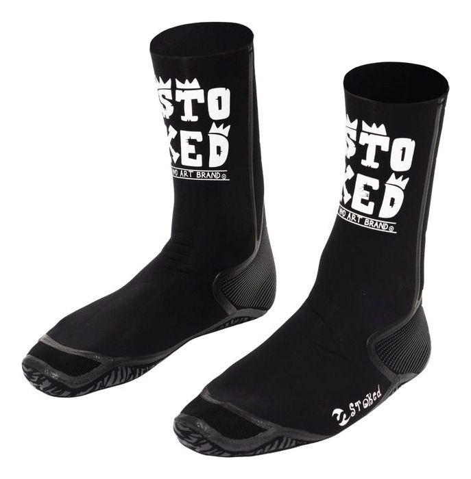 Calcetín Stoked Unisex Neopreno Surf Eco Negro-0