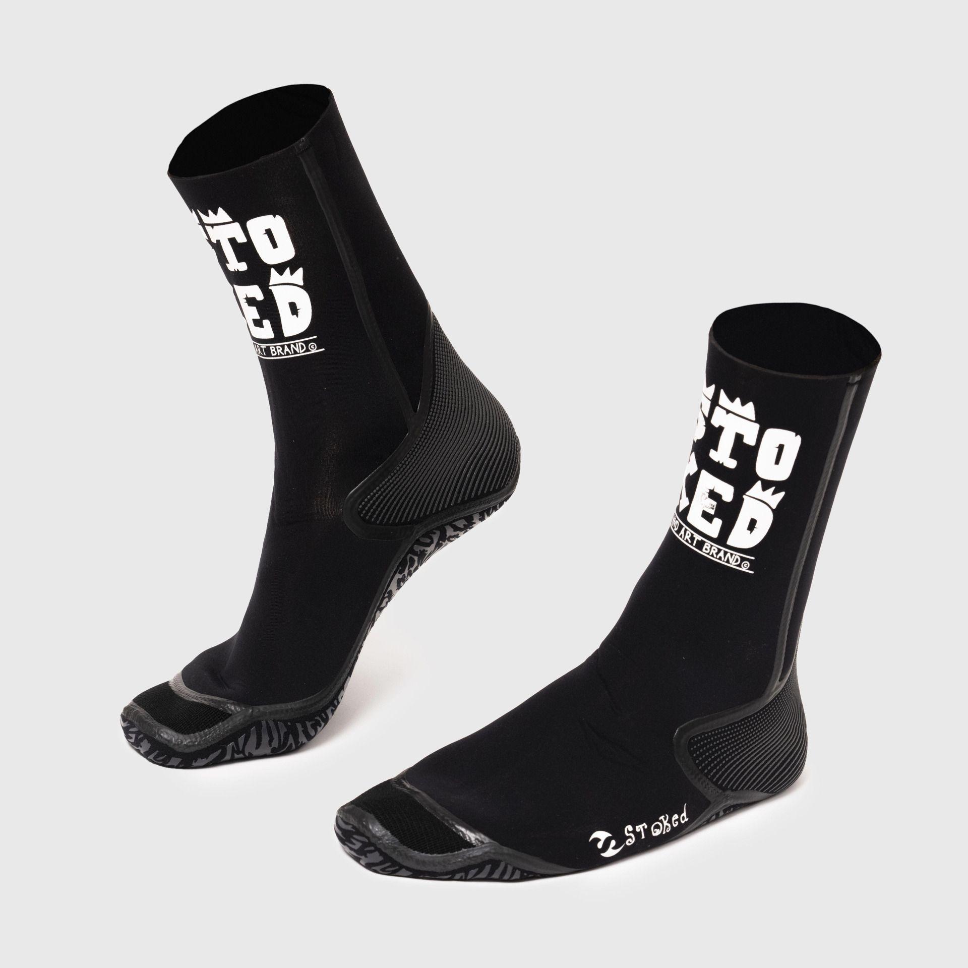 Calcetín Stoked Unisex Neopreno Surf Eco Negro-1