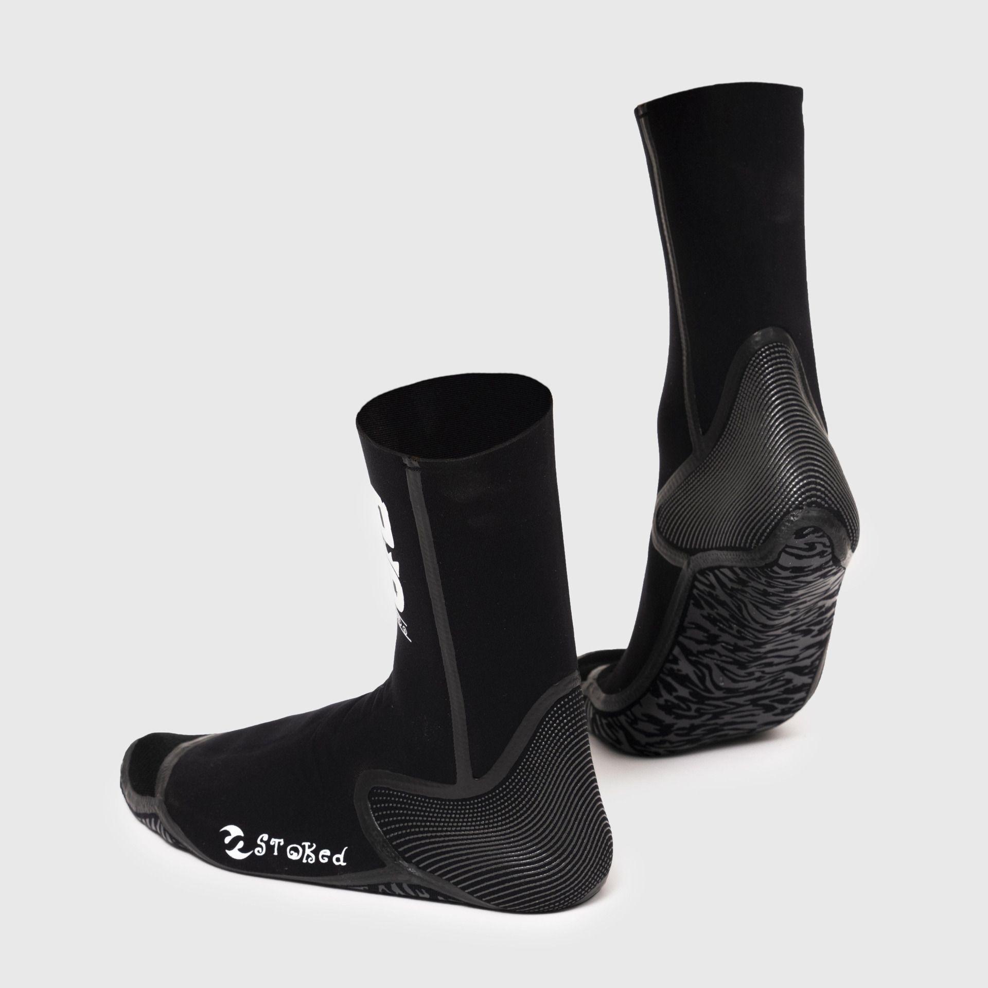 Calcetín Stoked Unisex Neopreno Surf Eco Negro-2