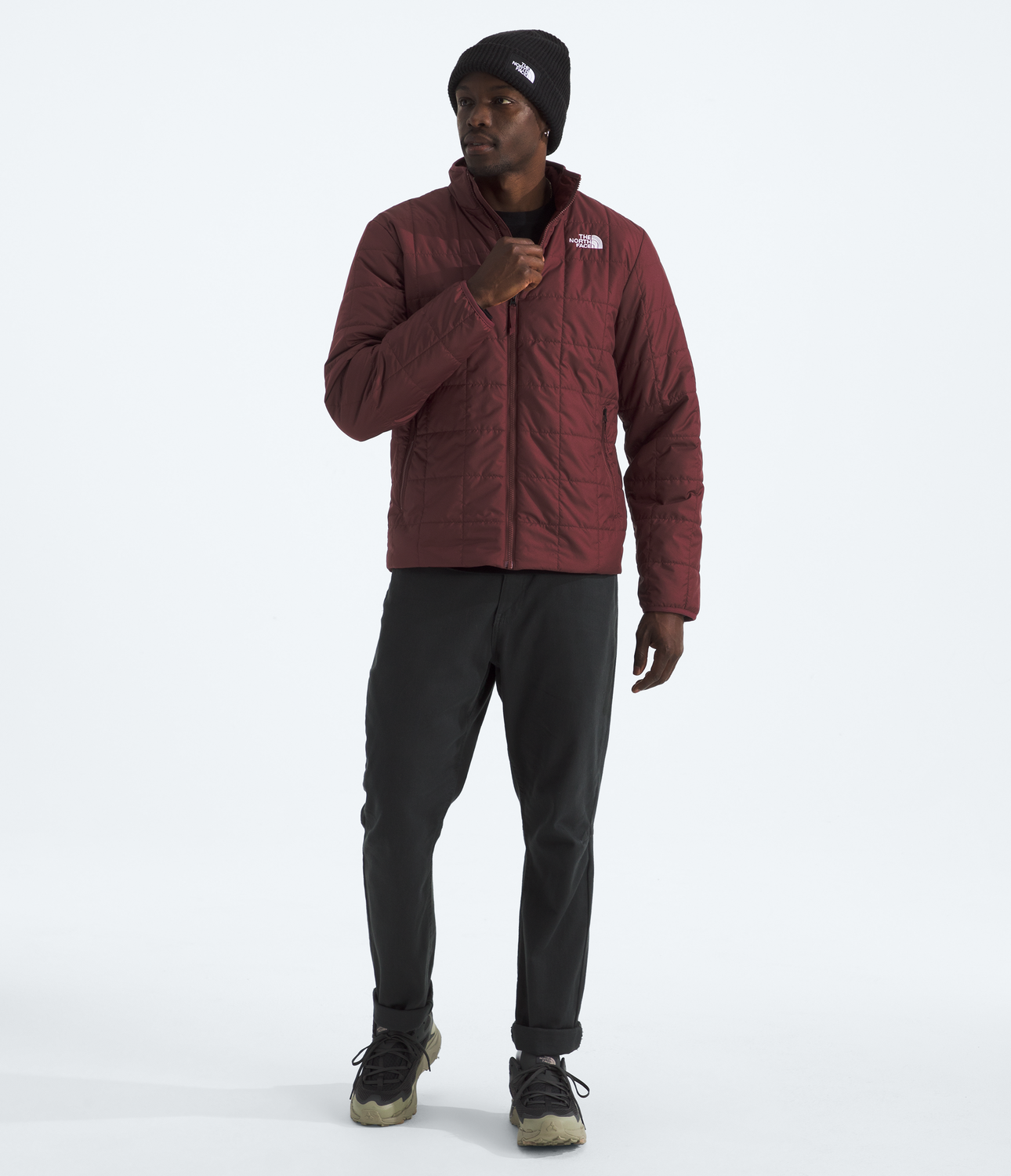 Chaqueta Insulada Junction Hombre Burdeo-2