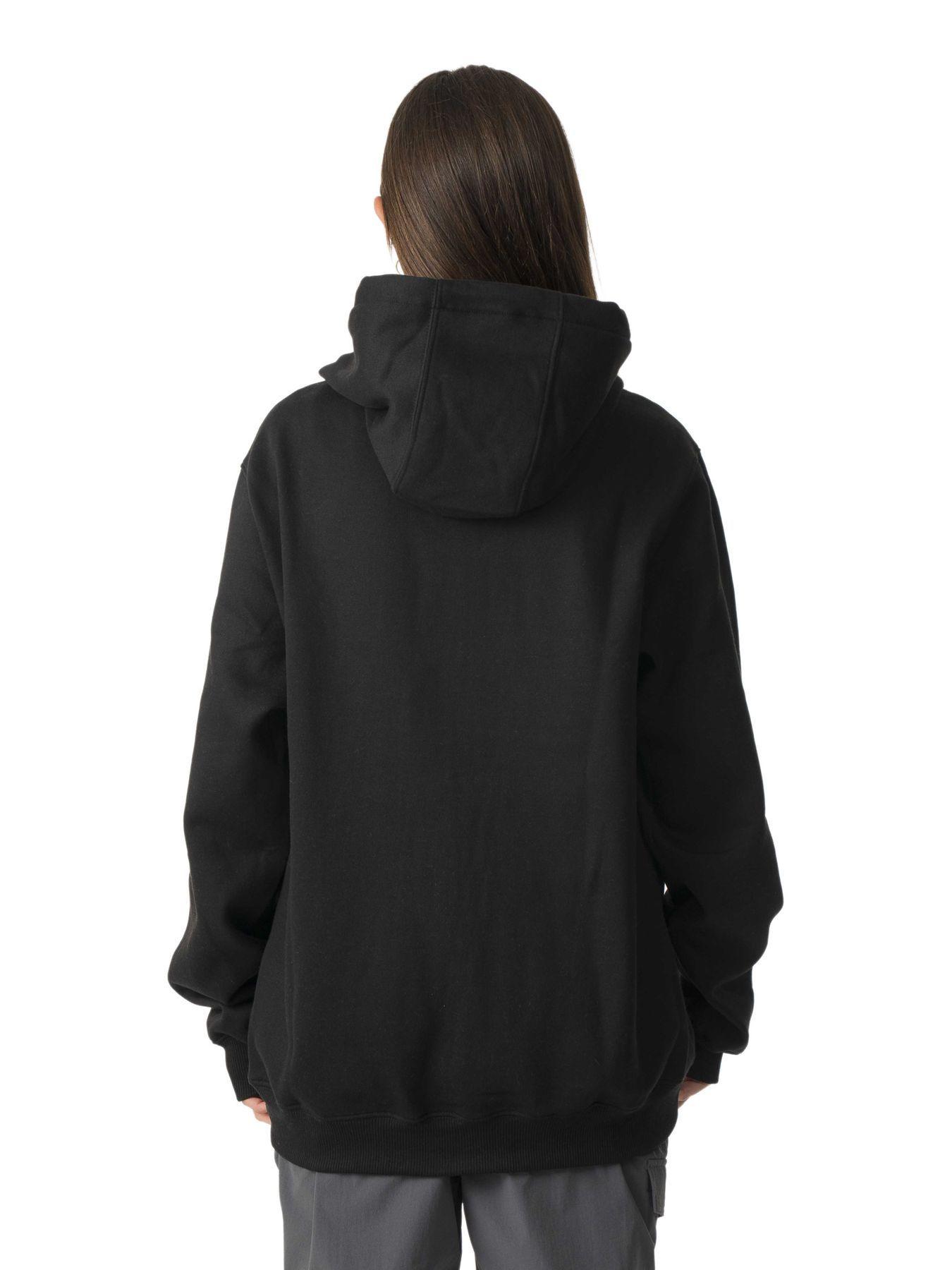 Polerón Marmot Mujer Chest Logo Fullzip Negro-2