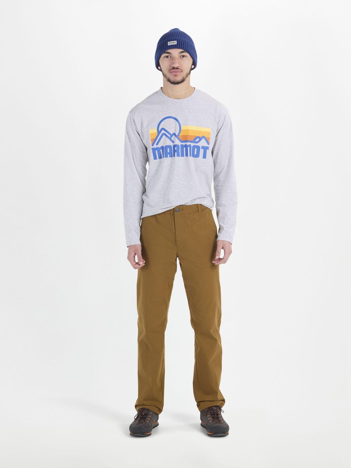 Pantalon Marmot Hombre Topanga Pant Café-2