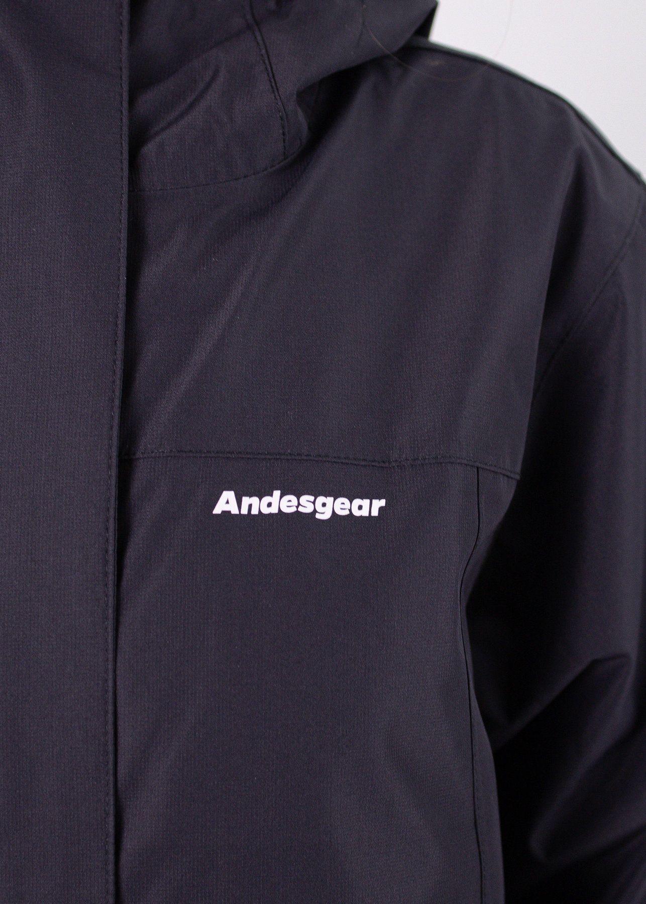 Chaqueta Andesgear Mujer Impermeable Pumalin AG001 Negro-3