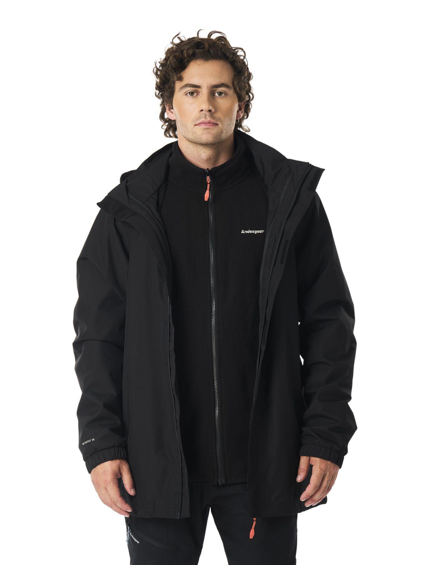 Chaquetas Andesgear Hombre Tagua Negro-4