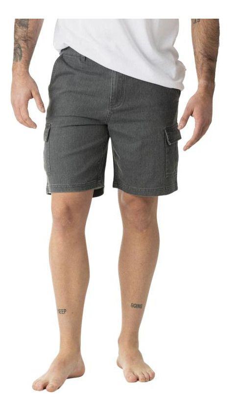 Short Kivül Hombre Troko Gris-0