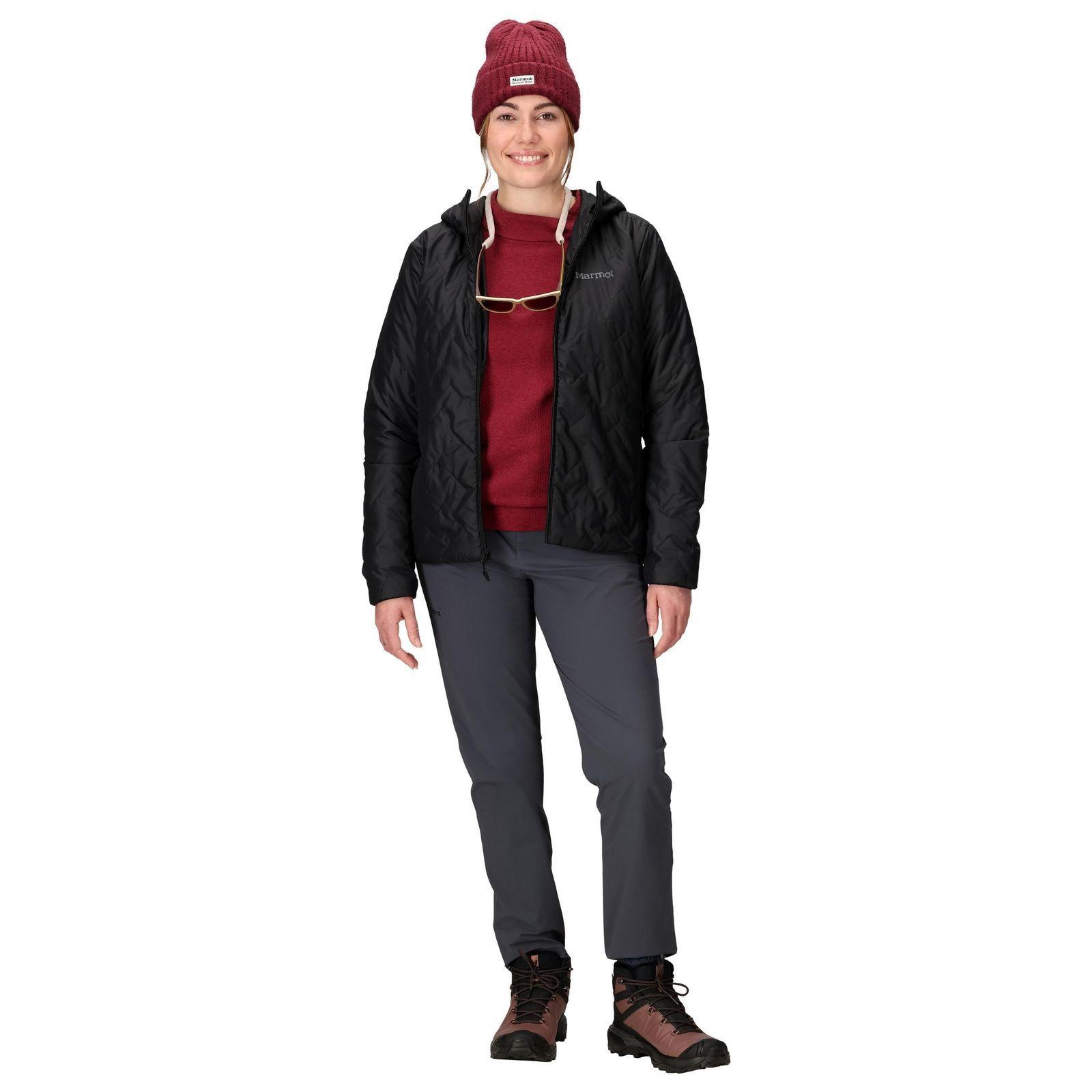 Chaqueta Marmot Mujer Monoquilt Hoody Negro-2