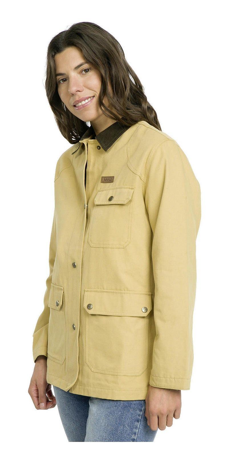 Chaqueta Kivül Mujer Femenino Fer Canvas Beige-1