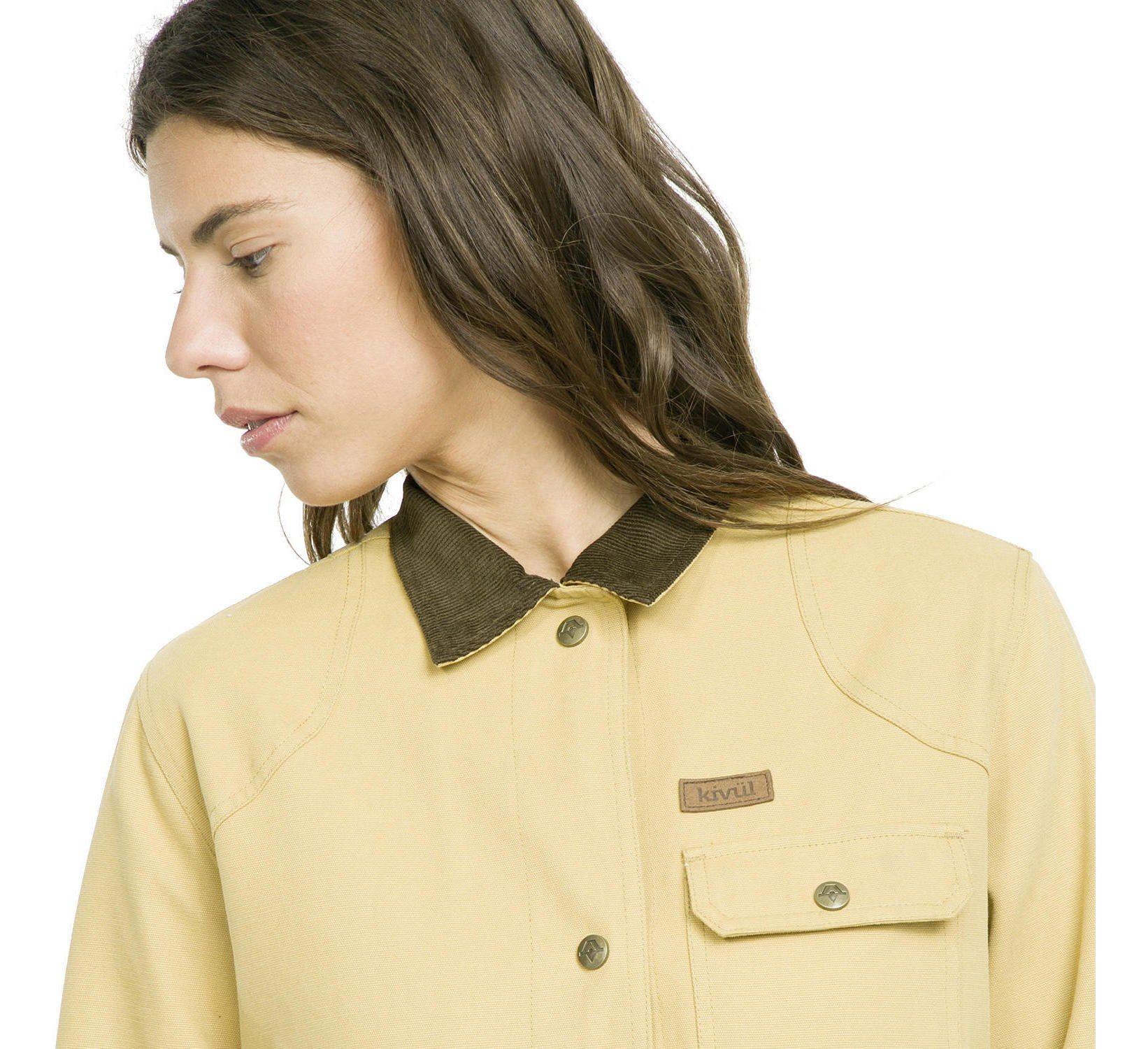 Chaqueta Kivül Mujer Femenino Fer Canvas Beige-3