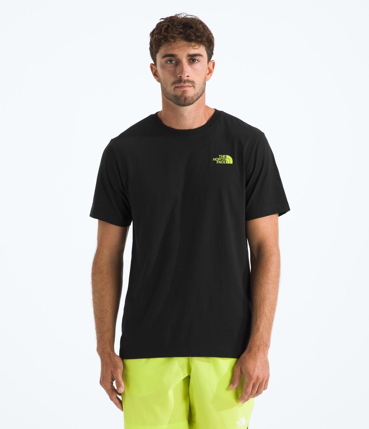 Polera Stay Exploring Regular Short Sleeve Te Hombre Negro-0