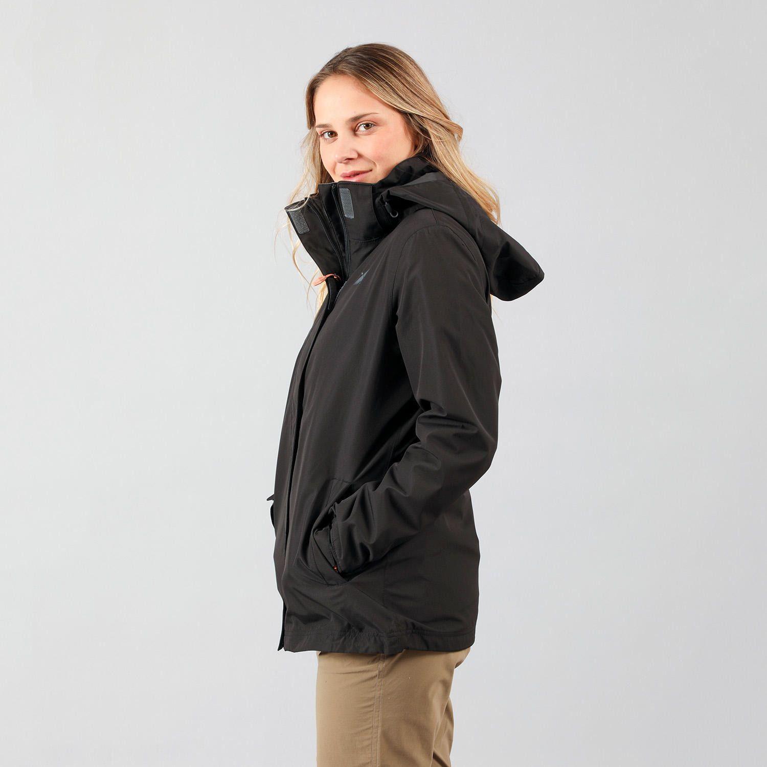 Chaqueta Andesgear Mujer 3 En 1 Cochamo Negro-2