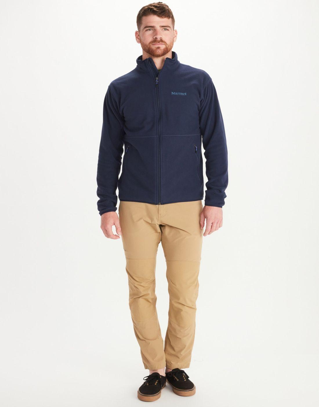 Polar Marmot Hombre Rocklin Full-Zip Azul-2