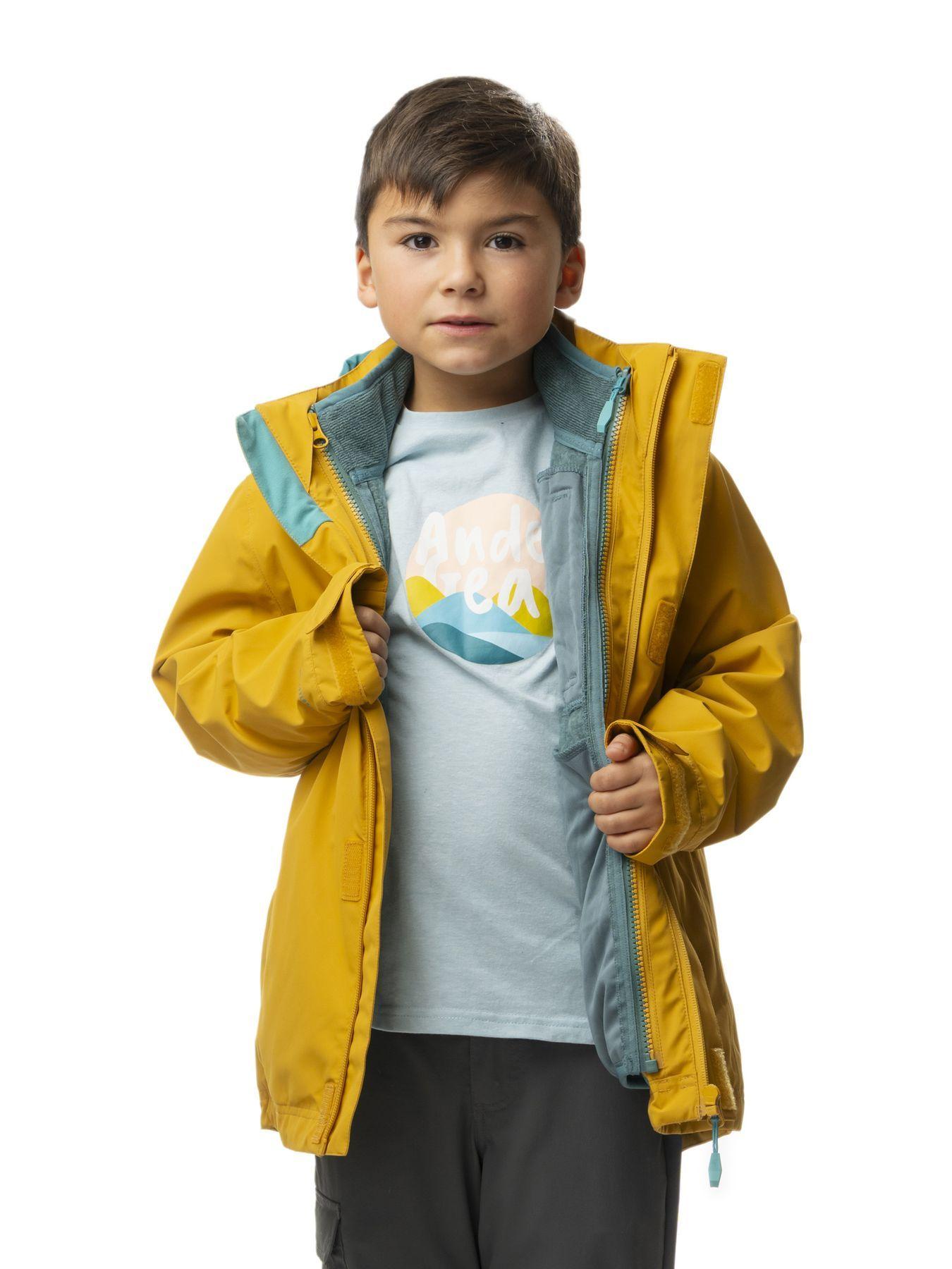 Chaqueta Andesgear Niños Cochamo Kids Amarillo-2