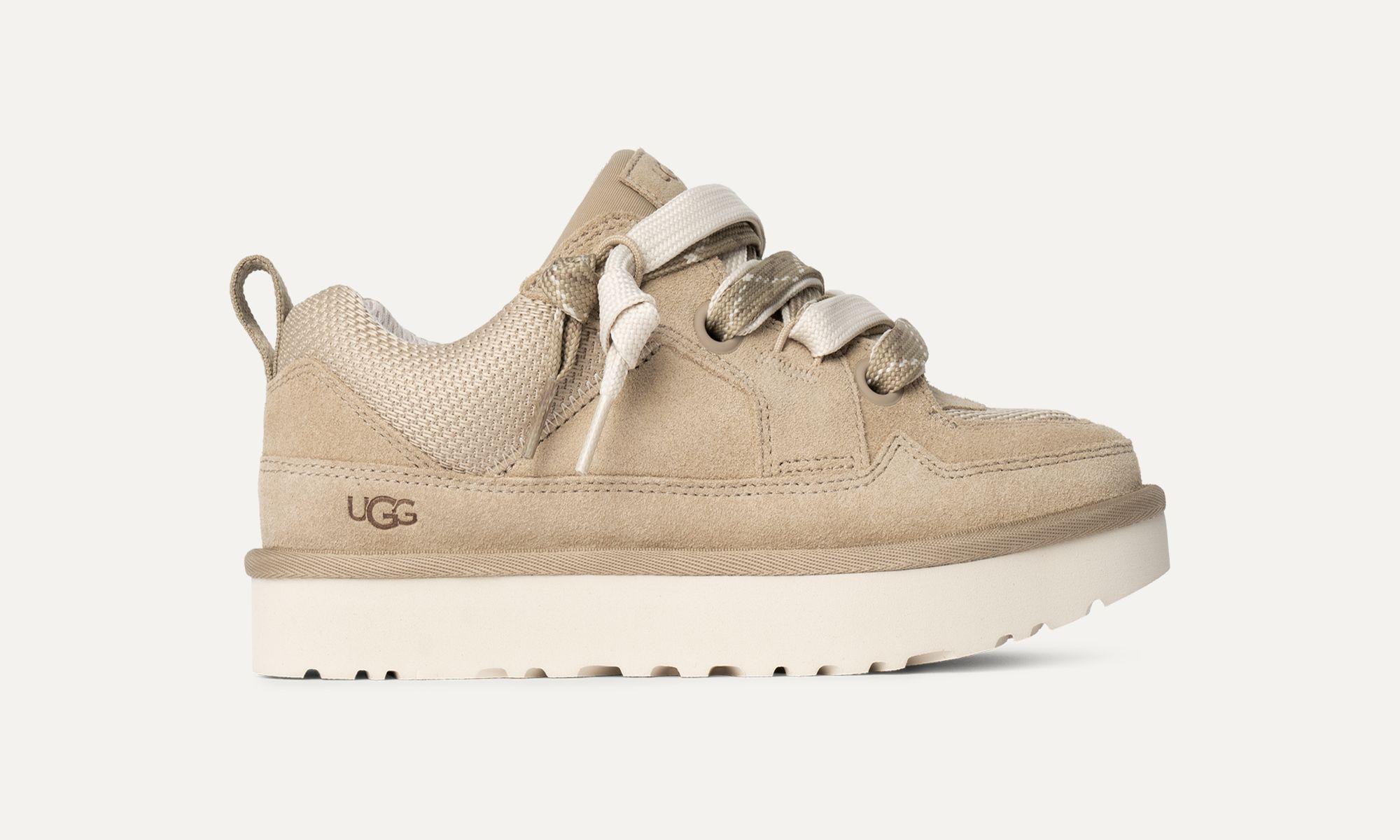 Zapatilla Mujer UGG Lo Lowmel Beige-0