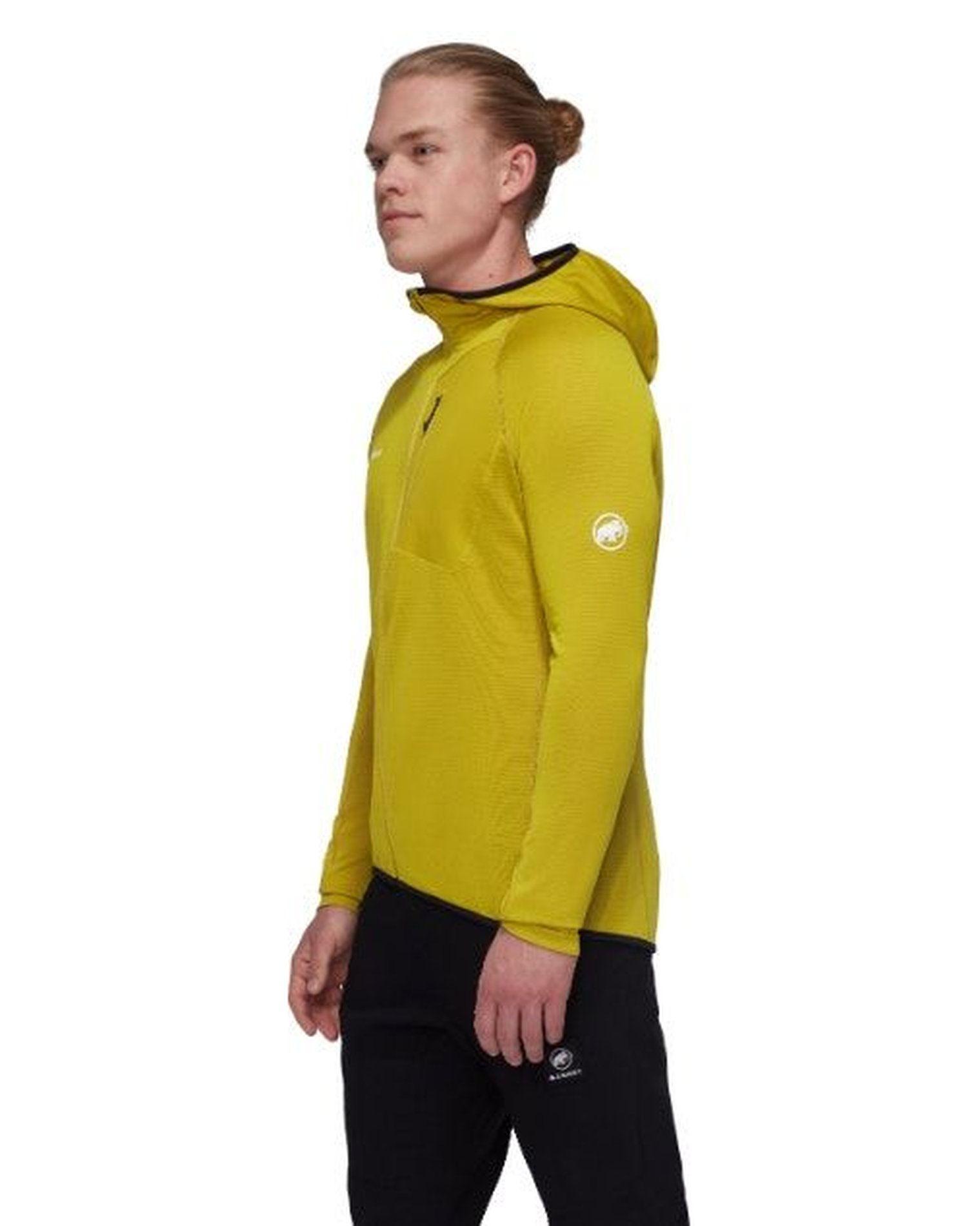 Polar Mammut Hombre Aenergy Light Ml Hooded Amarillo-2