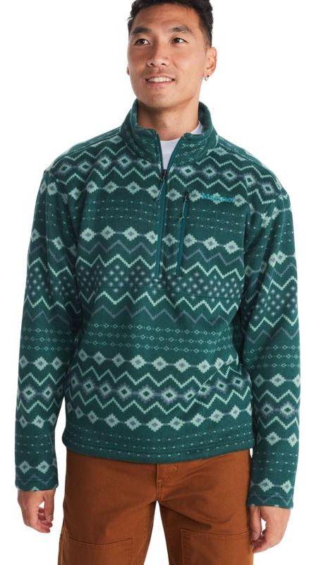 Polar Marmot Hombre Heavyweight Drop Line Verde-0