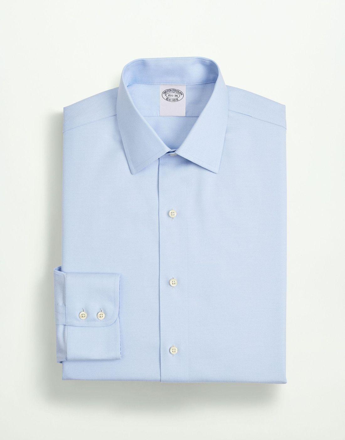 Camisa Brooks Brothers Hombre Ds Og Ni Stwl Ain Dbb Ff Np Regular Celeste-2