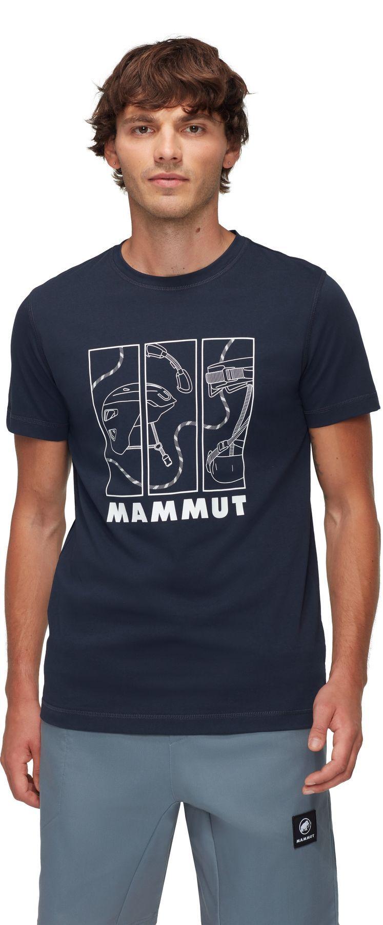 Polera Mammut Hombre Core Gear Azul-0