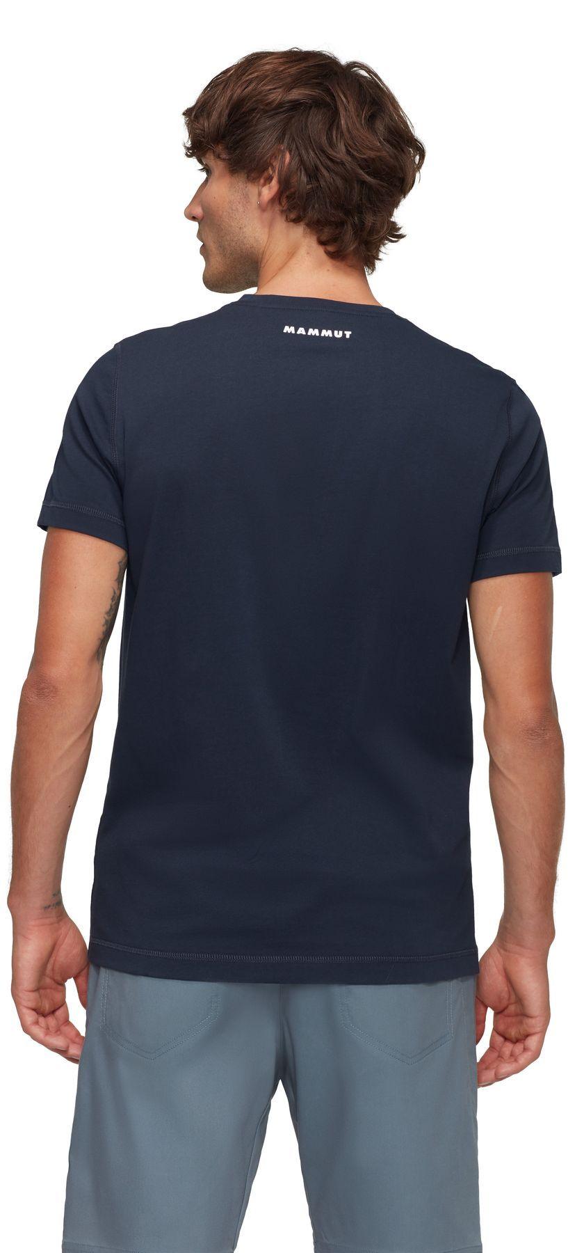 Polera Mammut Hombre Core Gear Azul-1
