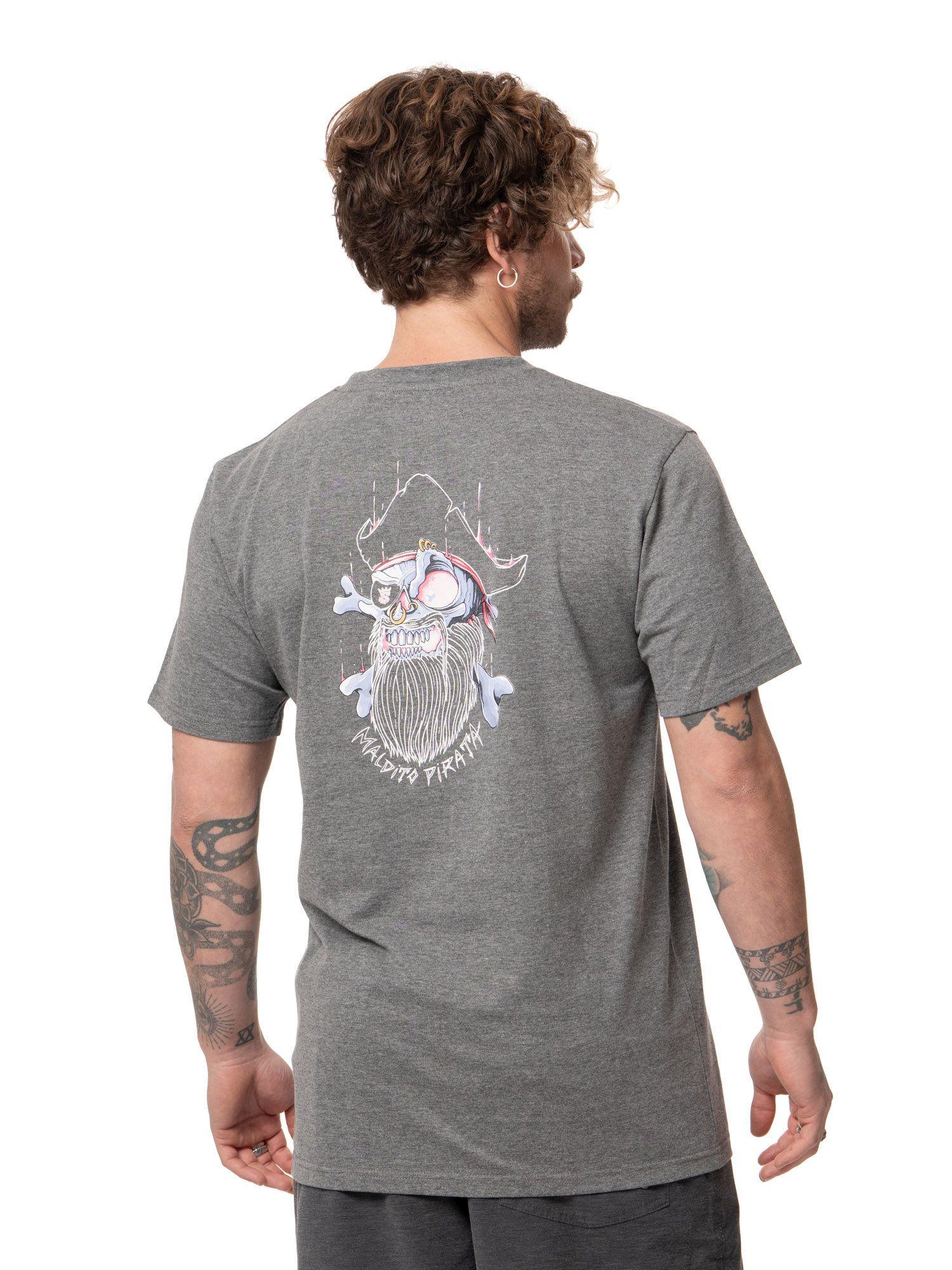 Polera Stoked Hombre Pirate Gris-2