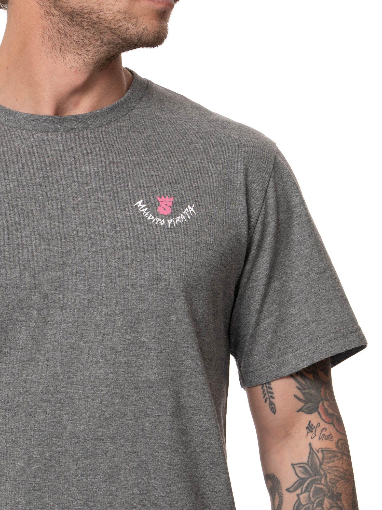Polera Stoked Hombre Pirate Gris-3