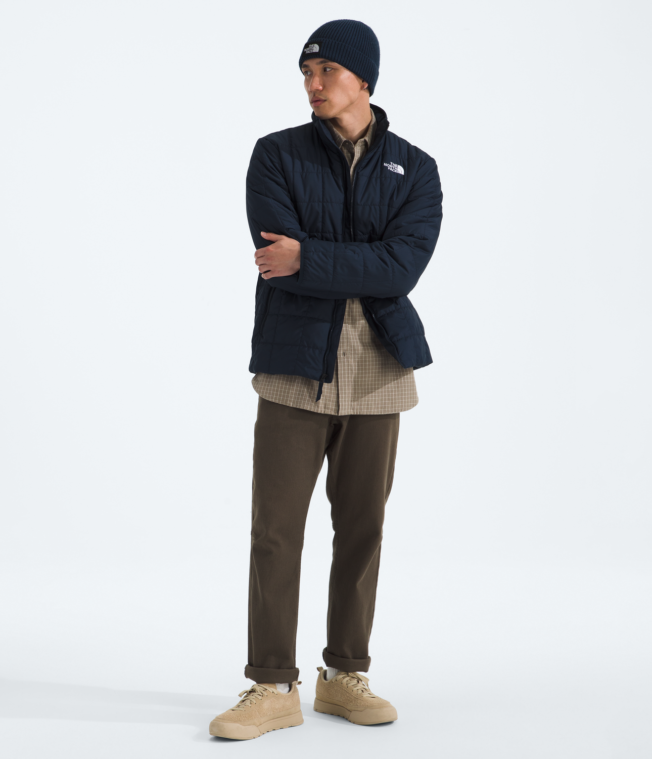 Chaqueta Insulada Junction Hombre Azul Marino-3