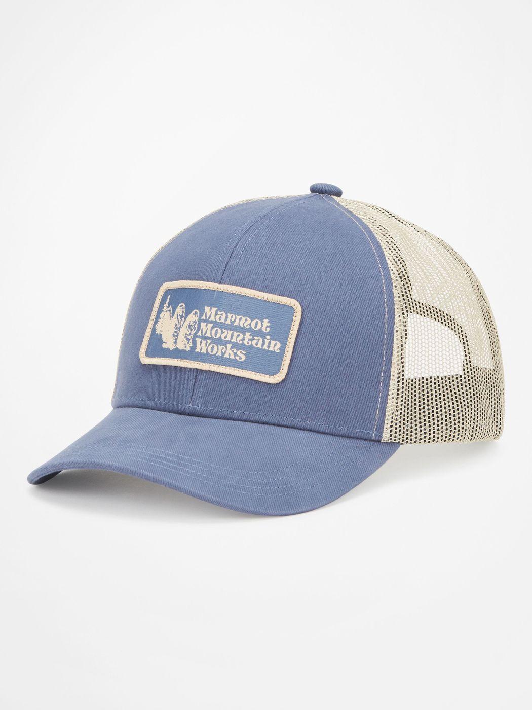 Jockey Marmot Unisex Retro Trucker Azul-0